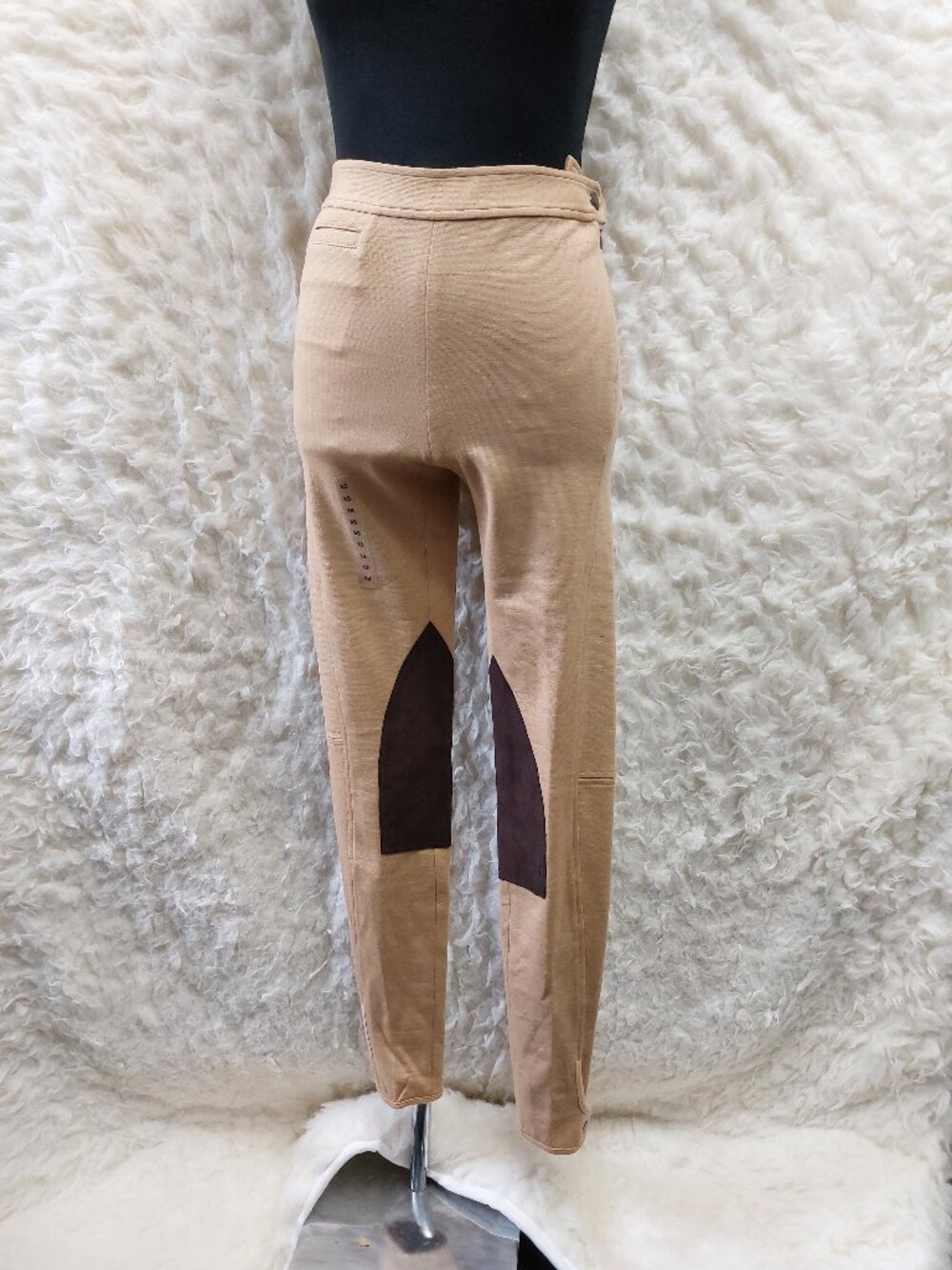 Polo Ralph Lauren Wool-Blend Jodhpur Trousers Knee-Patch Riding XS